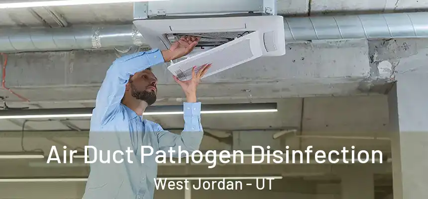 Air Duct Pathogen Disinfection West Jordan - UT